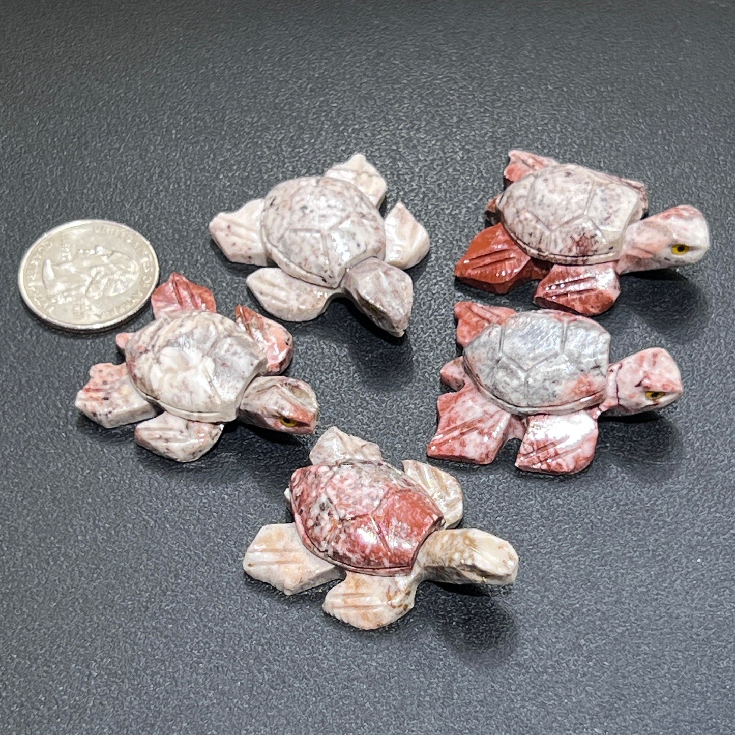 Small Soapstone Animals Carvings (Packs of 10) Wholesale Miniatures
