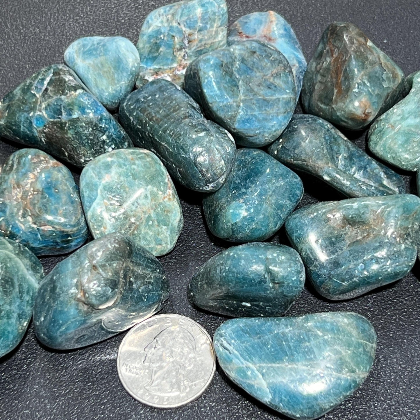 Apatite Mixed Quality Tumbled (By The Piece Or Pound) Gemstone Decor Wholesale Bulk Supply