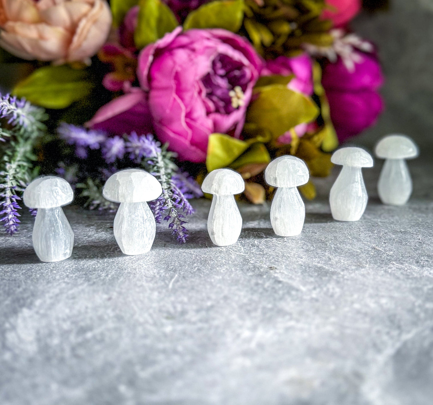 1 3/4" Selenite Mushroom, Crystal Mushrooms